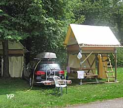 Camping La Bourie - tentes bivouac